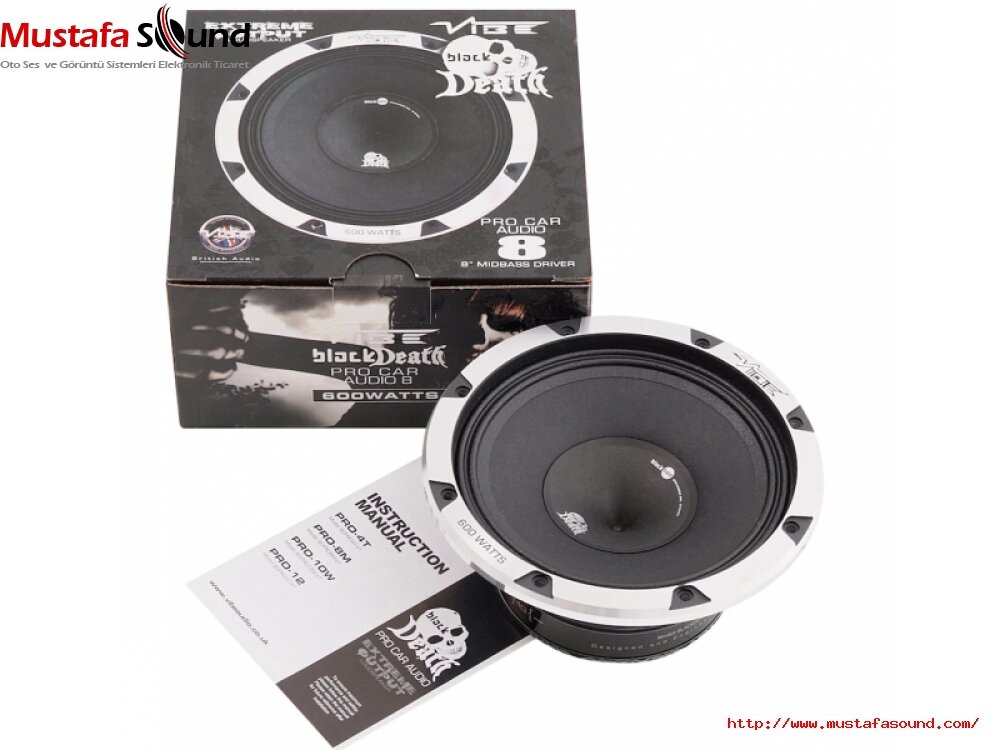 Vibe Black Deah Pro Car Audio 8 20cm