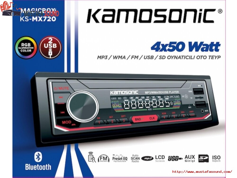 KAMOSONİC KS-MX720 TEYP