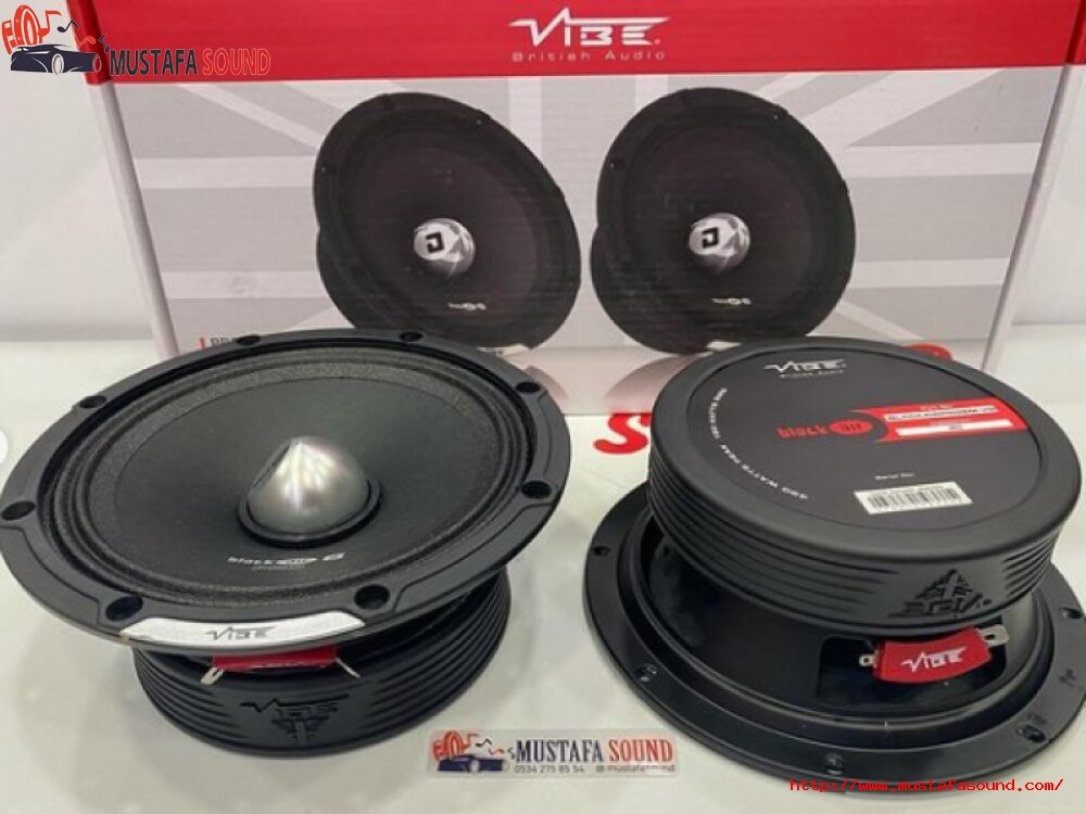 VIBE BLACK AIR 16 CM 160 RMS PROFESYONEL MIDRANGE