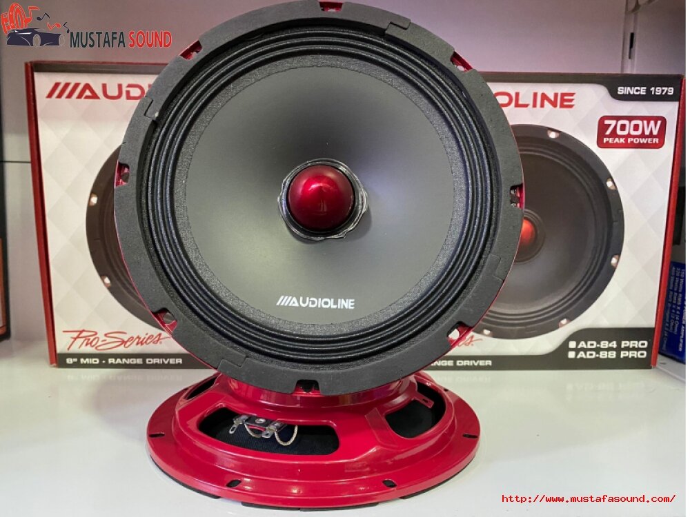 AUDIOLINE PRO SERIES AD-84 PRO 20 CM MİDRANGE