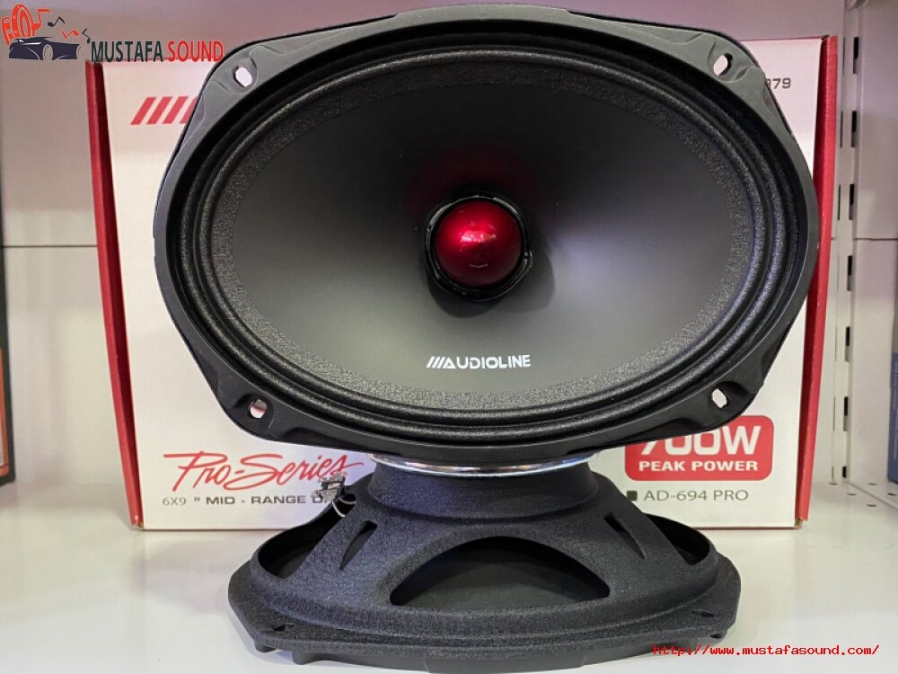 AUDIOLINE AD-694 PRO 6*9 OVAL MİDRANGE